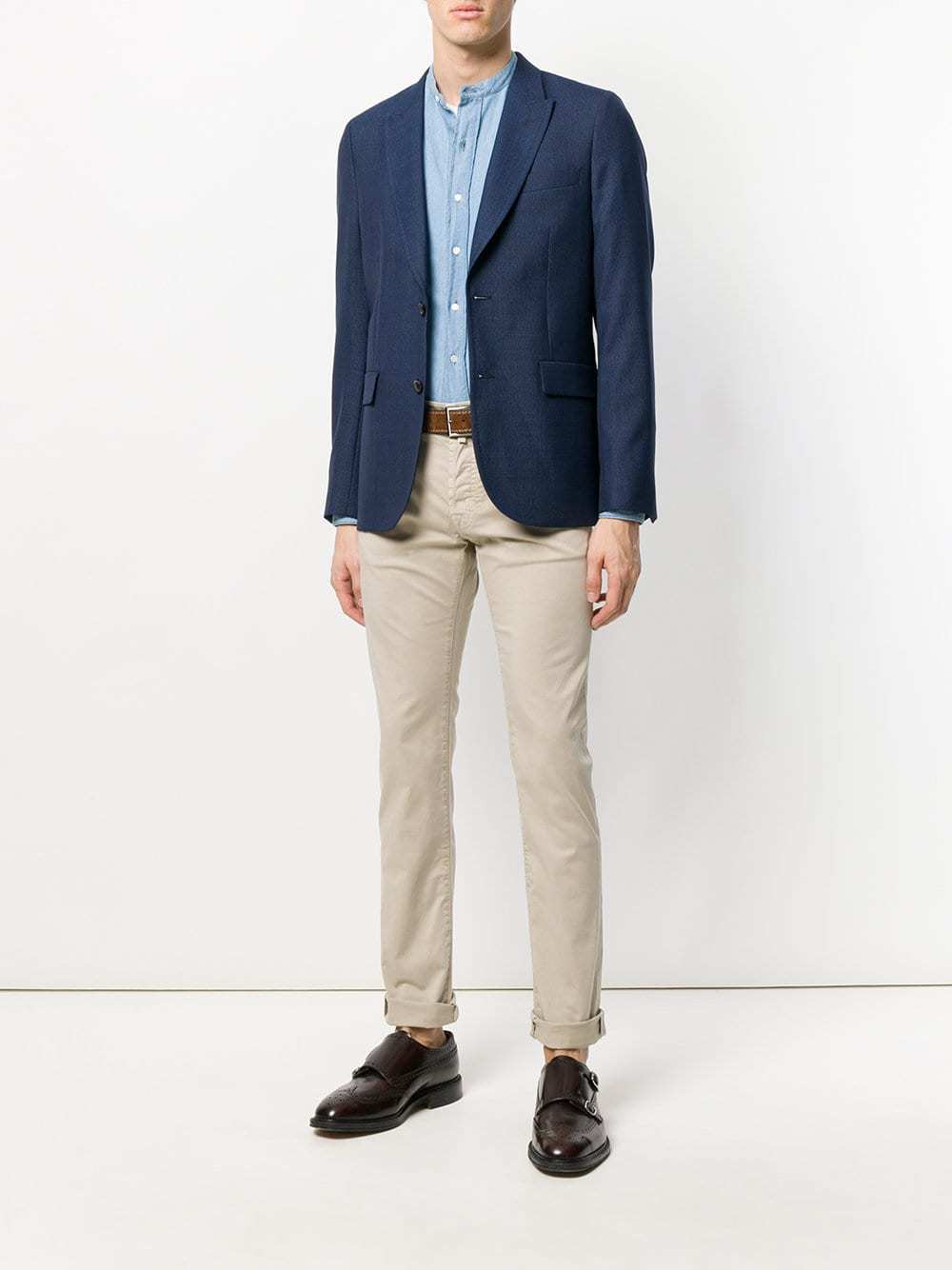 Jacob Cohen Classic Chinos, $200 | farfetch.com | Lookastic