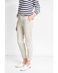 Closed Cropped Cotton Chinos
