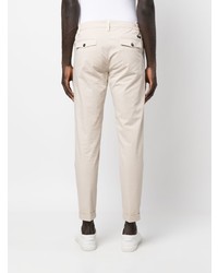 Fay Cropped Stretch Cotton Chinos