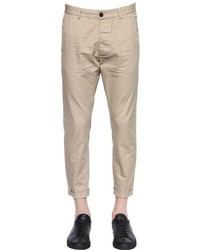 DSQUARED2 16cm Hockney Light Cotton Chino Pants