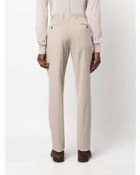 Canali Gart Dyed Stretch Cotton Chino Trousers