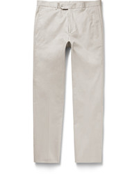 Gieves Hawkes Slim Fit Cotton Blend Chinos