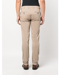 Canali Low Rise Cotton Chinos