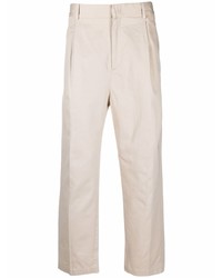 Isabel Marant Mid Rise Cotton Chino Trousers