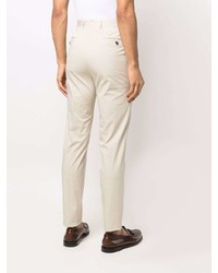 Corneliani Mid Rise Slim Fit Chinos