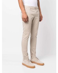 Dondup Mid Rise Stretch Cotton Trousers