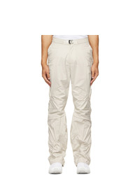Post Archive Faction PAF Off White 40 Left Technical Trousers