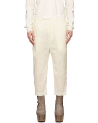Rick Owens Off White Astaires Trousers