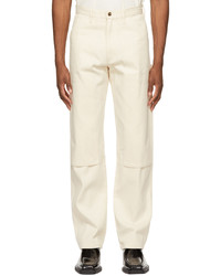 Winnie New York Off White Double Knee Trousers