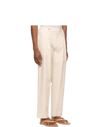 LE17SEPTEMBRE Off White Easy Trousers