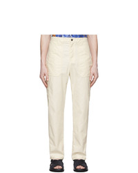 Deveaux New York Off White Lee Trousers