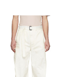 Lemaire Off White Twisted Trousers