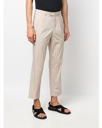 Neil Barrett Pleated Cropped Chino Trousers