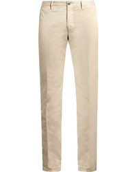 Incotex Skinny Fit Cotton Blend Chino Trousers