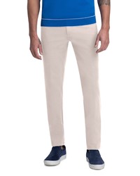 Bugatchi Slim Fit Knit Pants In Stone At Nordstrom