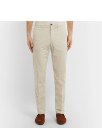 Dunhill Slim Fit Stretch Cotton Chinos