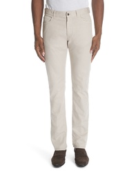 Canali Stretch Cotton Five Pocket Trousers