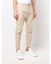 DSQUARED2 Tapered Cotton Blend Chinos