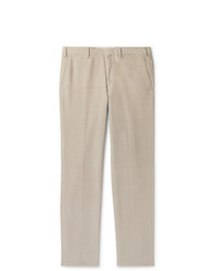 Brioni Tapered Cotton Corduroy Trousers