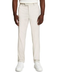 River Island Textured Stretch Cotton Trousers