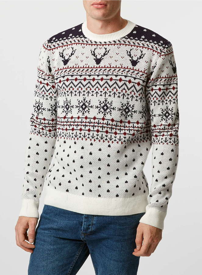Allywit Men Sweatshirt Christmas Novelty Reindeer Long Sleeve Fashion Pullover Sportwear 