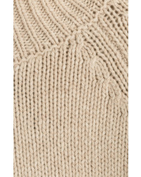 Max Mara Virgin Wool Turtleneck Pullover With Cashmere