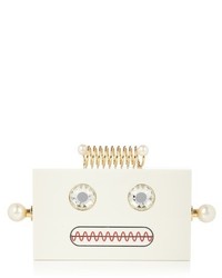 Charlotte Olympia Roby Robot Perspex Clutch