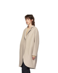 MM6 MAISON MARGIELA Beige Wool Coat