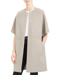 Theory Elbow Length Bell Sleeve Wool Cashmere Coat