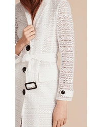 Burberry English Lace Tailored Coat