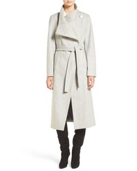 Kenneth Cole New York Fencer Melton Wool Maxi Coat