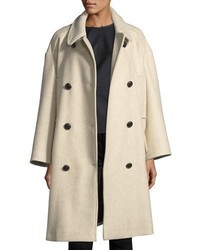 Etoile Isabel Marant Flicka Double Breasted Wool Coat