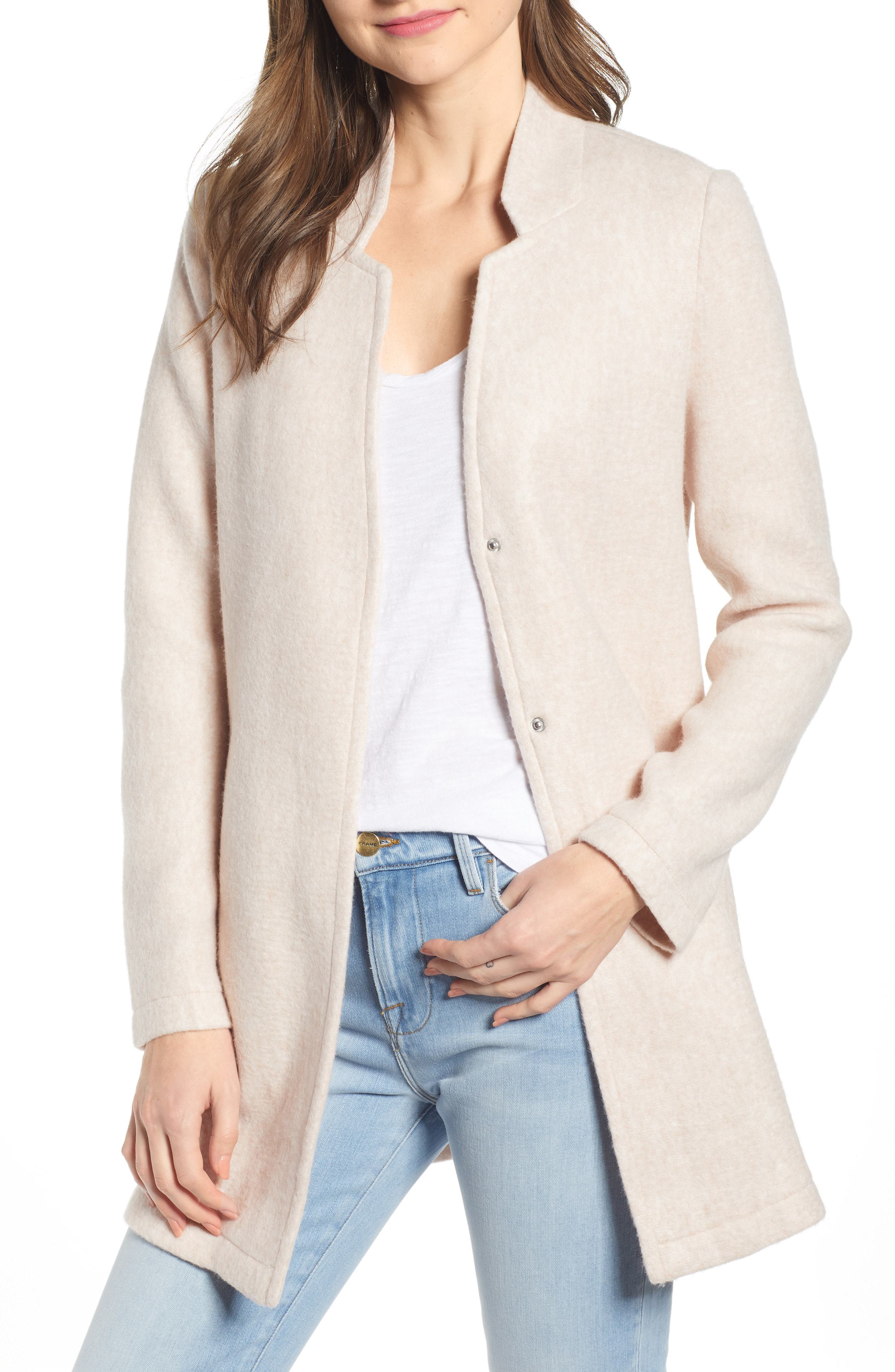 Aanval Berouw Specifiek Vero Moda Katrine Brushed Fleece Jacket, $59 | Nordstrom | Lookastic