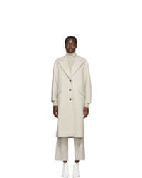 Harris Wharf London Off White Great Coat