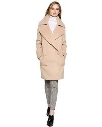 Stella McCartney Double Breasted Compact Wool Coat