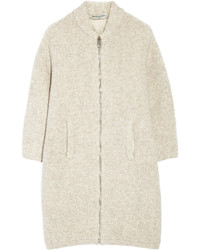 Balenciaga Wool Blend Boucl Coat