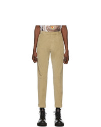 DSQUARED2 Beige Hockney Fit Trousers