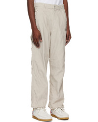 Needles Beige Smiths Edition Painter Trousers