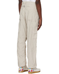 Needles Beige Smiths Edition Painter Trousers