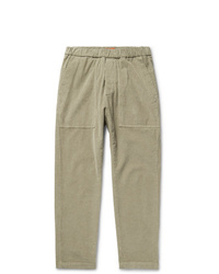 Barena Tapered Stretch Cotton Corduroy Trousers