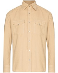 Tom Ford Long Sleeve Corduroy Shirt