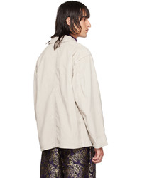 Needles Beige Smiths Edition Embroidered Jacket