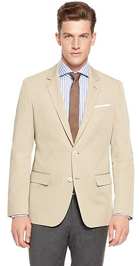 Hugo Boss Hutsons Slim Fit Cotton Sport Coat Medium Beige | Where to ...