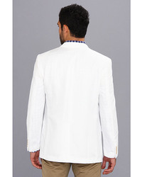 Perry Ellis Linen Cotton Herringbone Jacket