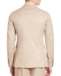 Burberry Notched Two Button Blazer