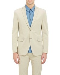 Theory Twill Two Button Sportcoat Nude
