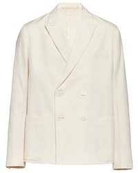 Prada Double Breasted Cotton Jacket