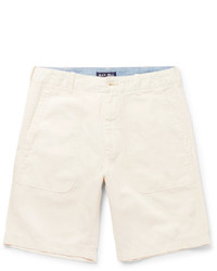 Alex Mill Cotton And Linen Blend Canvas Shorts