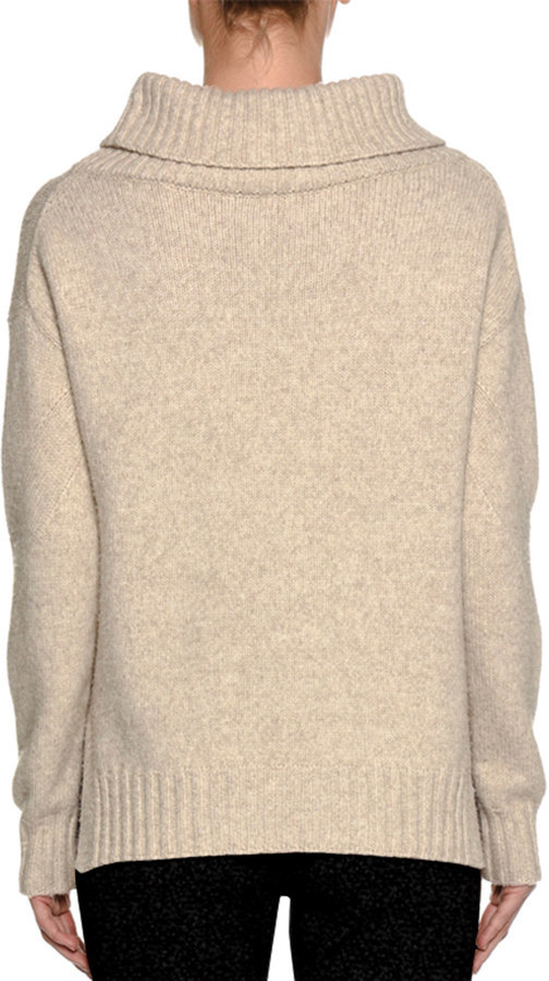 Piazza Sempione Cowl Neck Wool Nylon Sweater, $795 | Neiman Marcus ...