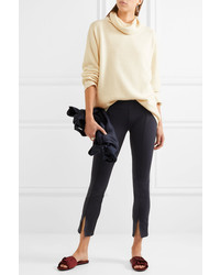 The Row Lexer Cashmere Sweater Ivory